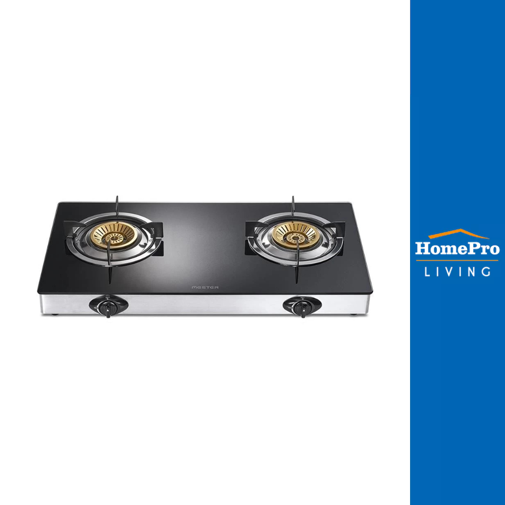MESTER เตาแก๊สตั้งโต๊ะ 2 หัวแก๊ส PCM1608 จัดส่งโดย HomePro
