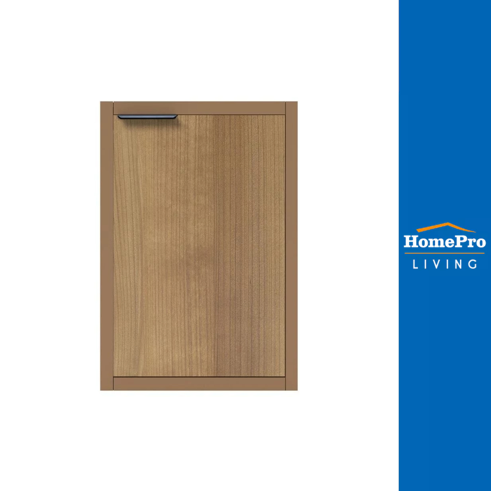 HomePro บานซิงค์เดี่ยวเปิดขวา  HACHI 45x65 ซม. สี MOCHA แบรนด์ CABIN