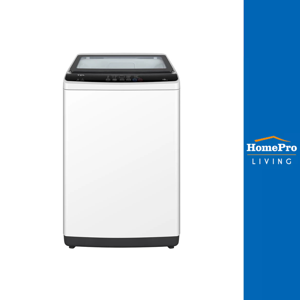 [จัดส่งพร้อมติดตั้ง] TCL  เครื่องซักผ้าฝาบน  F710TLW 10 กก. สีขาว ติดตั้ง*แบบจั๊มฟรี (ไม่ใช้อุปกรณ์)