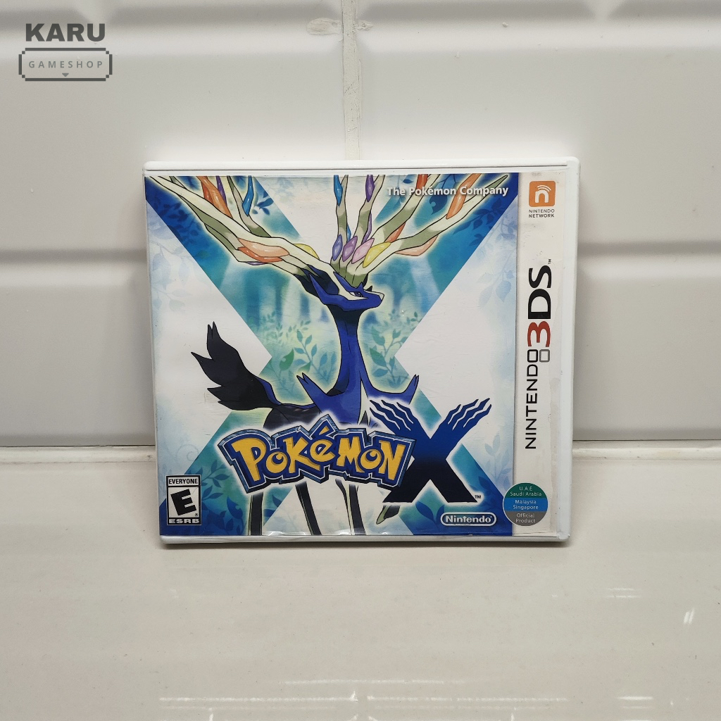 [พร้อมส่ง] มือ 2 แผ่นเกม Nintendo 3DS : Pokemon X ปกอังกฤษ