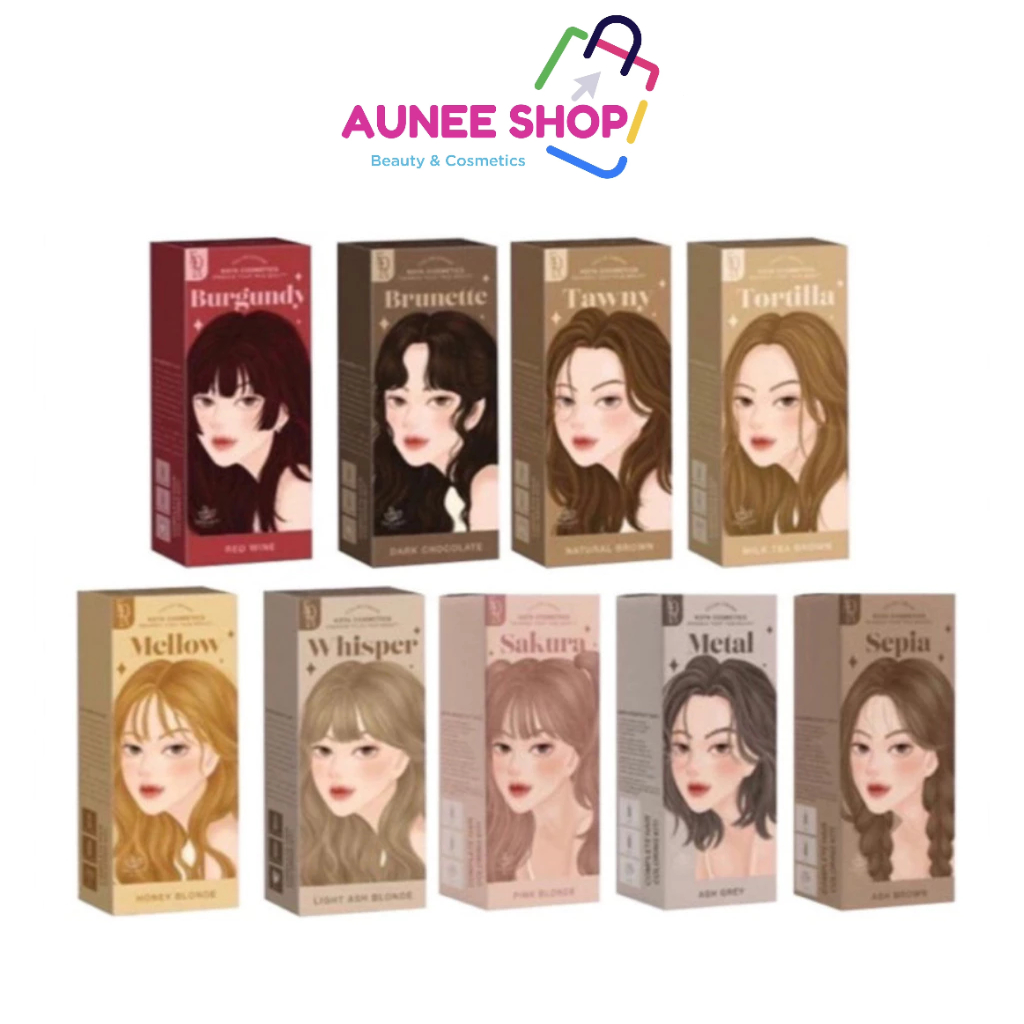 ส่งฟรี/มีไลฟ์ KOTA COSMETICS สีย้อมผม KOTA ผสมโสมเกาหลี  ไม่มีกลิ่น