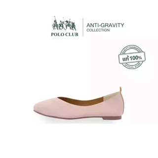 POLO CLUB รองเท้าคัทชูผู้หญิง รุ่น P1897 สีชมพู | รองเท้าทำงานผู้หญิง