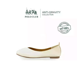 POLO CLUB รองเท้าคัทชูผู้หญิง รุ่น P1897 สีขาว | รองเท้าทำงานผู้หญิง