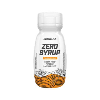 BioTechUSA Zero Syrup 320ml. Pancake (ไซรัป รสแพนเค้ก ไม่มีน้ำตาล คีโตทานได้)