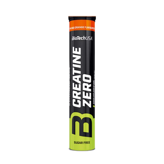 BioTechUSA Creatine Zero effervescent-18Tabl/Pcs. Blood Orange (ครีเอทีน ชนิดเม็ดฟู่ รสส้ม 18เม็ด/ชิ้น)