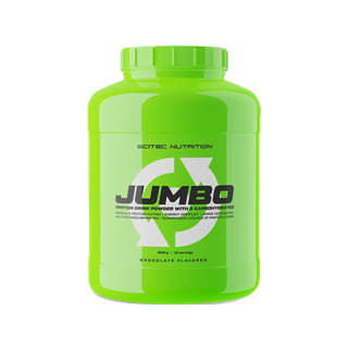 SCITEC NUTRITION  Jumbo Mass Gainer Chocolate (เวย์สำหรับคนผอม เวย์เพิ่มน้ำหนัก)