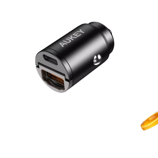 AUKEY CC-A3  NANO SERIES 30W 2-PORT CAR CHARGER ที่ชาร์จเร็วในรถ