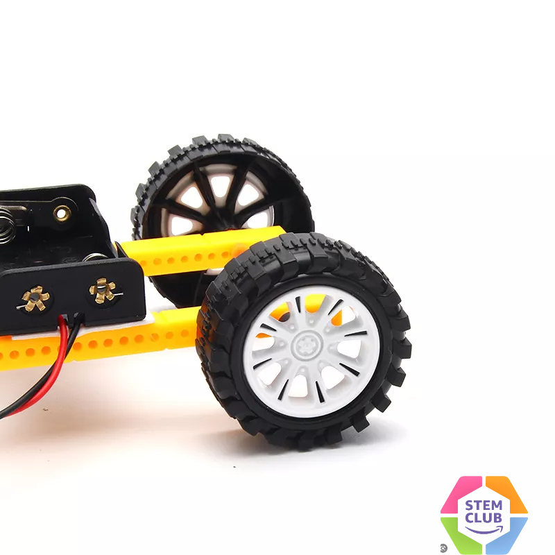 สิ่งประดิษฐ์ การทดลองวิทย์ DIY อุปกรณ์การผลิตขนาดเล็กของเล่นรถเฟืองส่งกำลัง>> พร้อมส่ง<< - รูปที่ 2