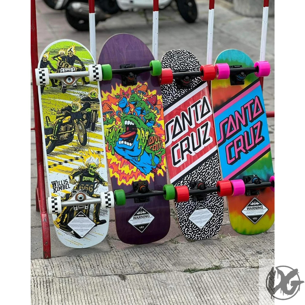 SANTA CRUZ CRUISERS COMPLETE ( สเก็ตบอร์ดครบชุดพร้อมเล่น )