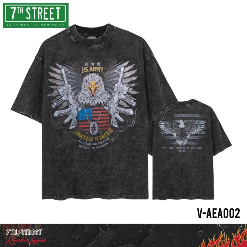 7th Steet (ของแท้) โอเวอร์ไซด์ วินเทจ รุ่น V-AEA002