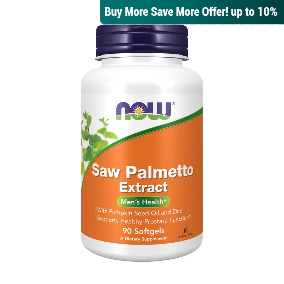 Now Foods, Saw Palmetto Extract, 90 Softgels.