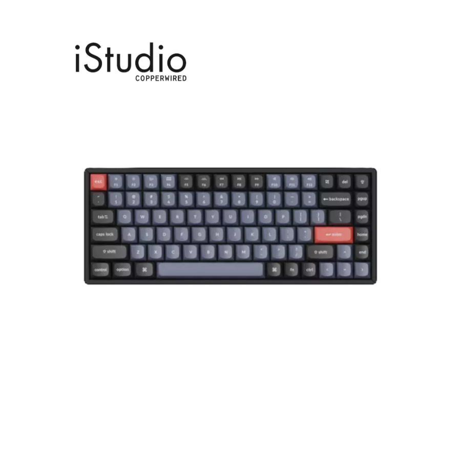 Keychron K2 Pro คีย์บอร์ดเครื่องกลไร้สาย 68% RGB Backlit