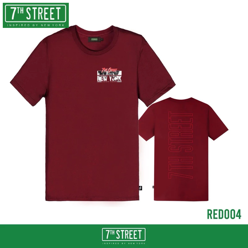 7th Street (ของแท้) เสื้อยืด มี 2XL รุ่น RED004