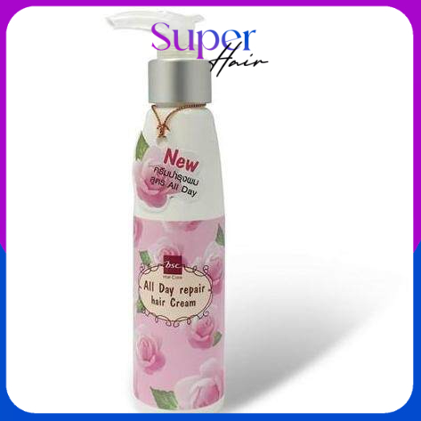 ครีมบำรุงผม บีเอสซี ออลเดย์ รีแพร์ แฮร์ครีม BSC ALL DAY REPAIR HAIR CREAM 120ml บำรุงปกป้องผม ให้ผมนุ่มลื่น ลดการแตกปลาย