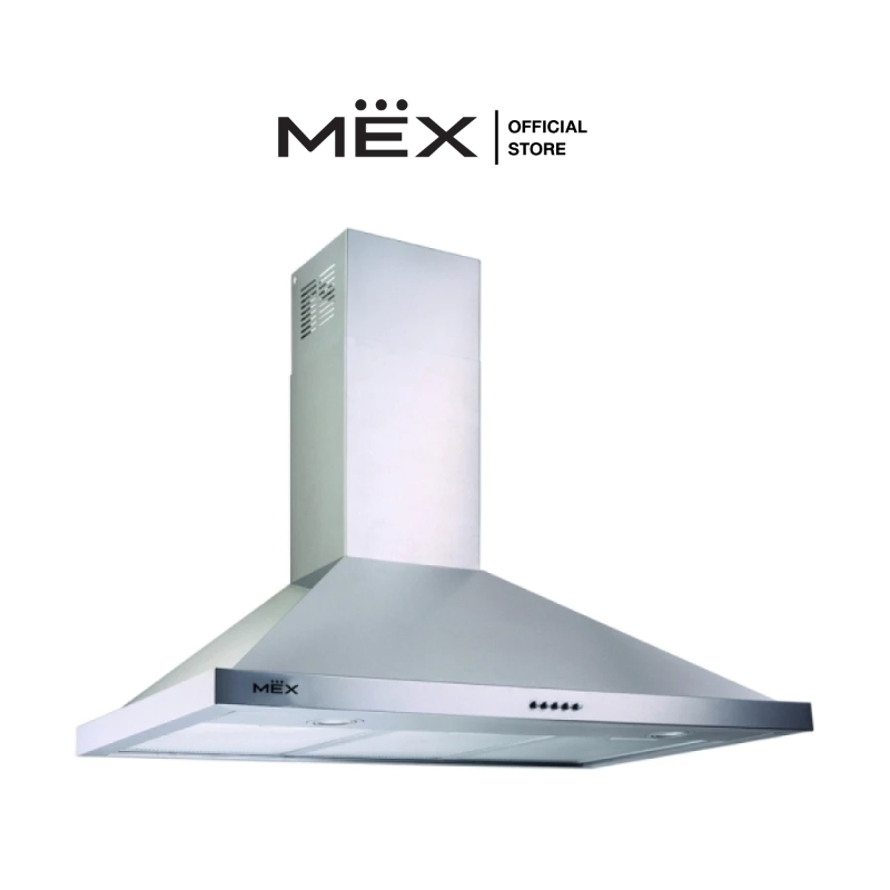 MEX รุ่น K631X90 เครื่องดูดควันทรงกระโจมทรงกล่อง ขนาด 90 ซม.
