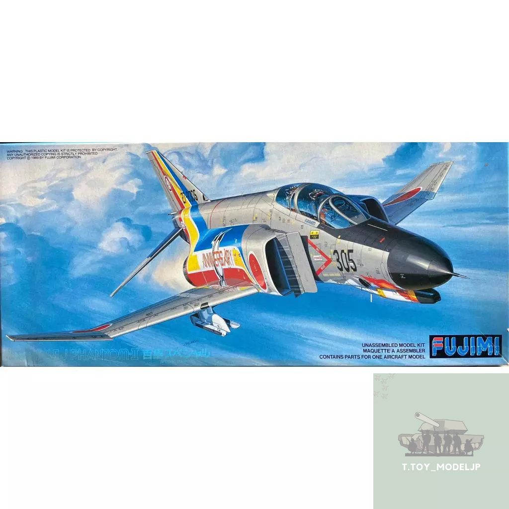 Fujimi 1/72 F-4EJ Phantom II โมเดลเครื่องบินรบ เครื่องบินรบสงครามโลก เครื่องบินประกอบ