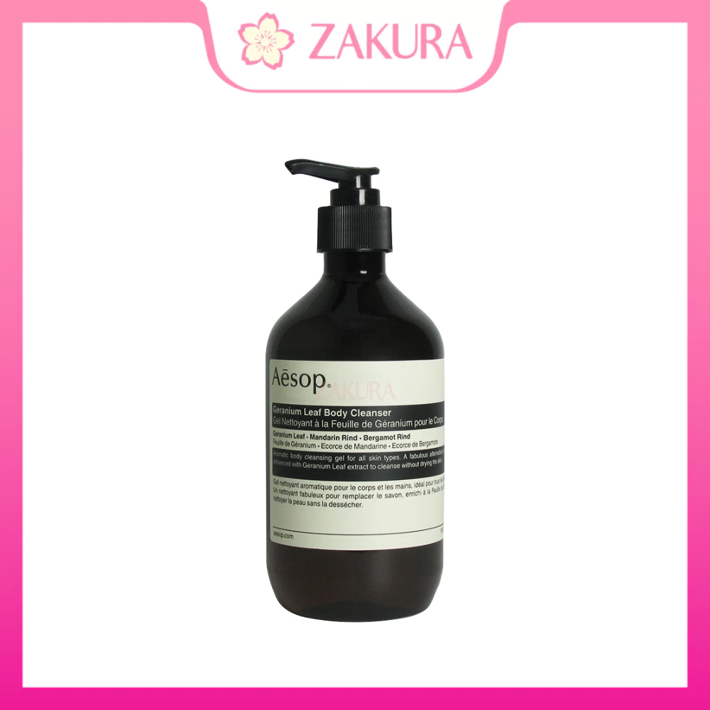 Aesop Geranium Leaf Body Cleanser 500ml/17.99oz