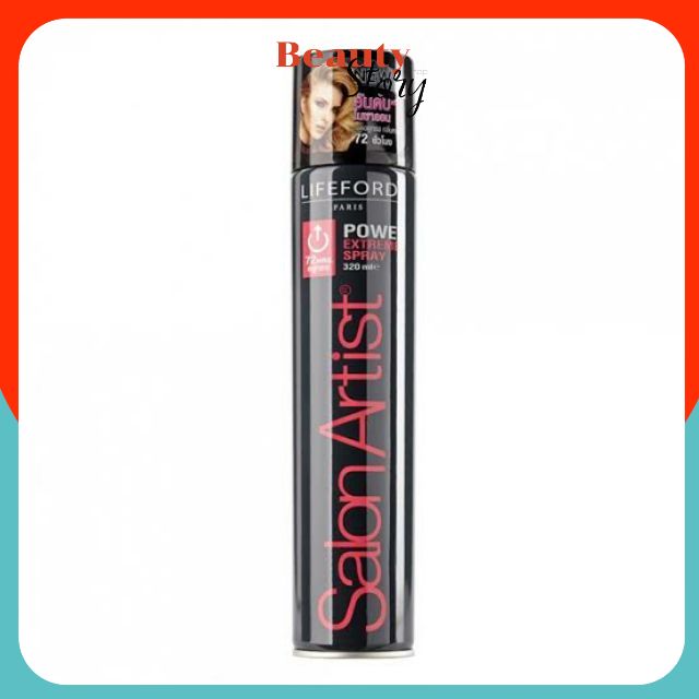 🌼Lifeford ไลฟ์ฟอร์ด ซาลอน อาร์ตติส So Extreme Setting Spray 320ml อยู่ทรงนาน ไม่ทำให้ผมเสีย จัดแต่งทรงผมได้ *สเปรย์*