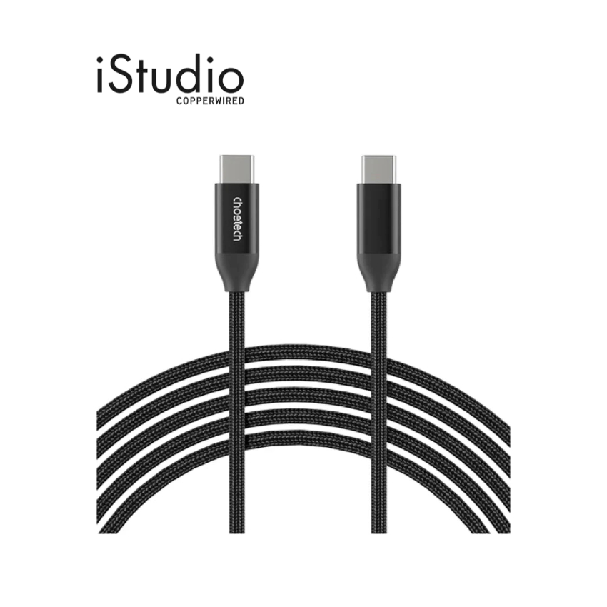 Choetech PD 3.1 240W USB-C to USB-C nylon Cable I iStudio by copperwired