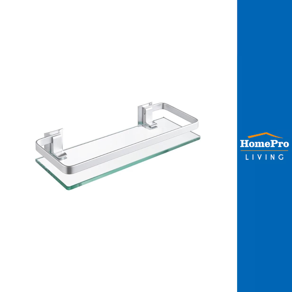 HomePro ชั้นกระจกติดผนัง 1 ชั้น  A4126A แบรนด์ MOYA
