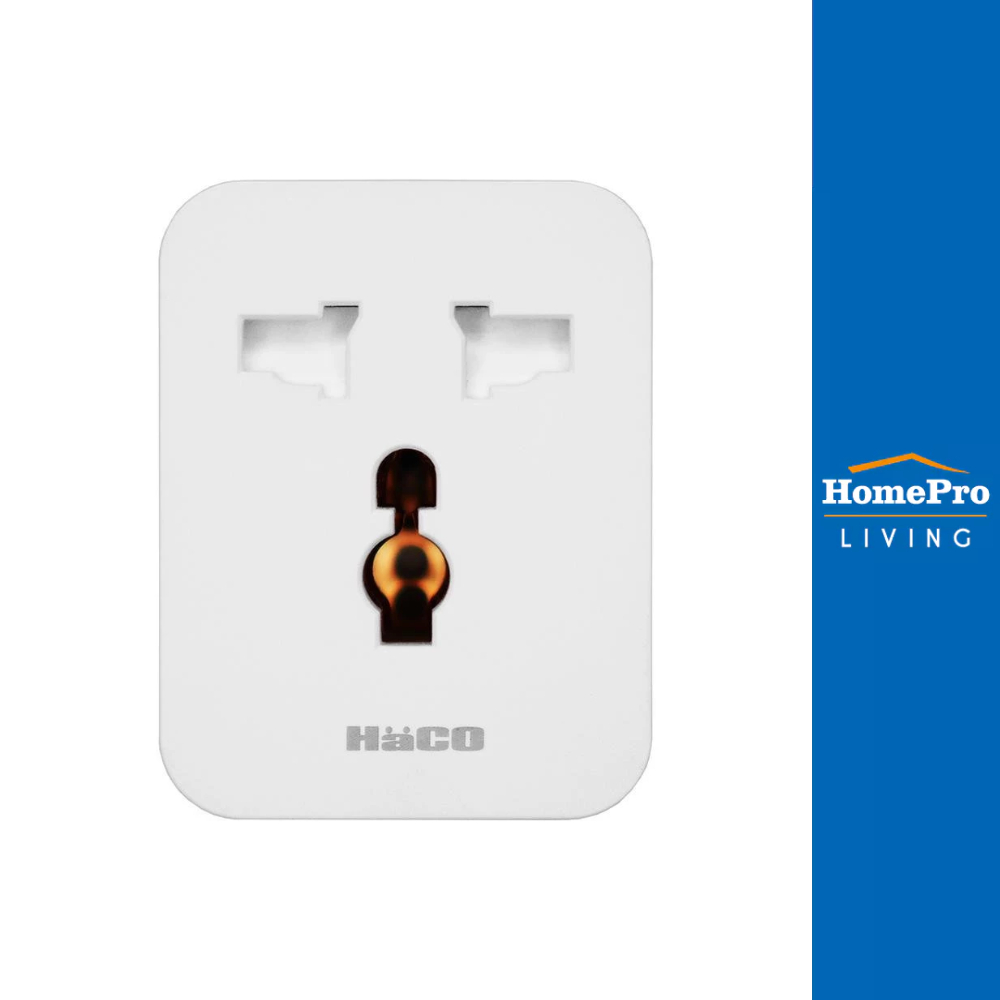 HACO สมาร์ทปลั๊ก IOT HS-SUP10A สีขาว จัดส่งโดย HomePro