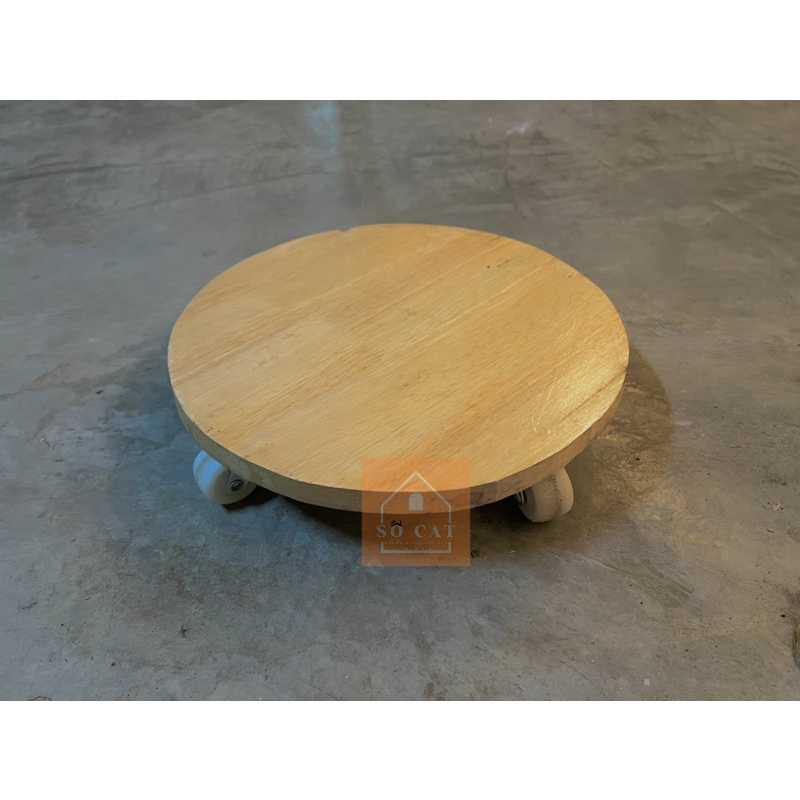 “พร้อมส่ง”แผ่นไม้วางของ​ล้อเลื่อน4ล้อ รับน้ำหนักได้เยอะ ​ใช้สะดวก​