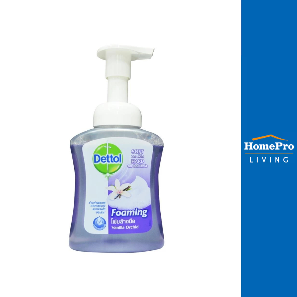DETTOL โฟมล้างมือ 250ml VANILLA ORCHID จัดส่งโดย HomePro
