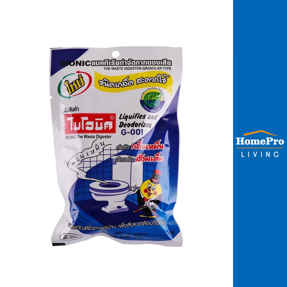 BIONIC เกล็ดขจัดกลิ่นสุขภัณฑ์ 100g