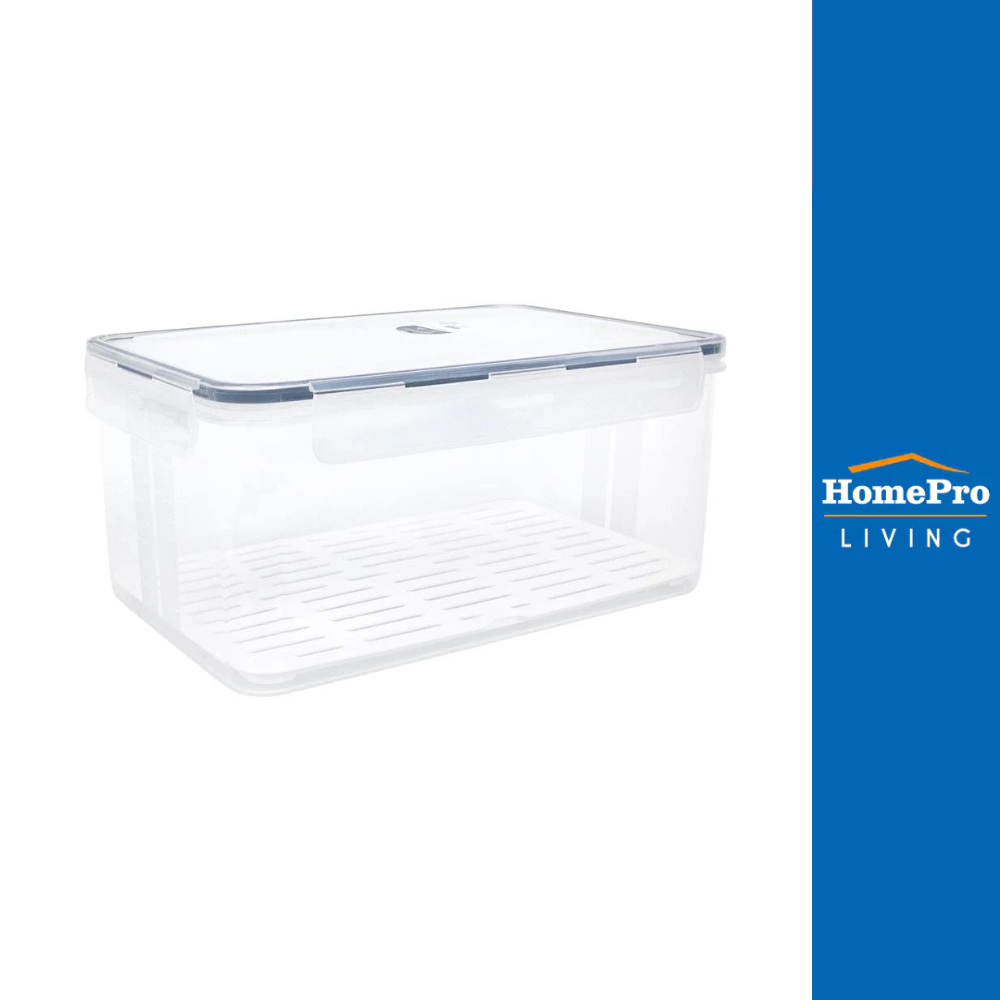 HomePro กล่องอาหารเหลี่ยม 7.35 ลิตร DOUBLE LOCK No.9514 แบรนด์ KECH