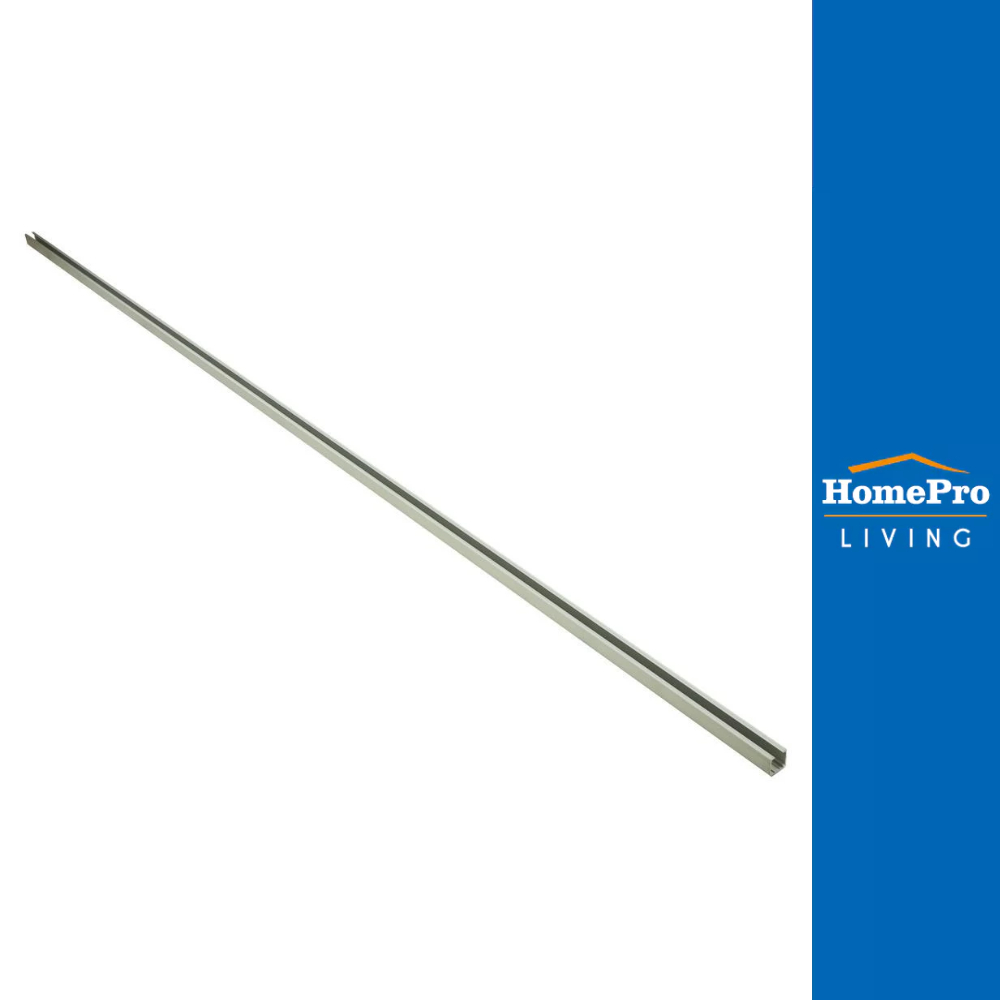 HAFELE รางบนอะลูมิเนียม  499.40.043 สีอะลูมิเนียม 3 ม. (60-100 กก.)