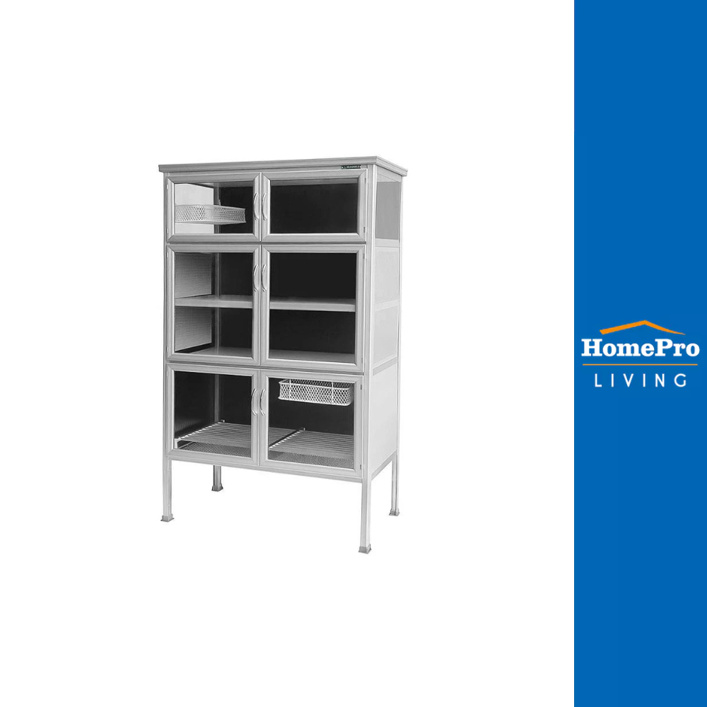 HomePro ตู้อเนกประสงค์ SKS-35 สีเงิน แบรนด์ SANKI