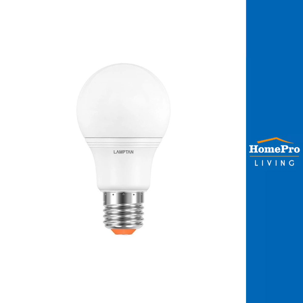 LAMPTAN หลอด LED BULB DIM 9 วัตต์ E27 WARMWHITE จัดส่งโดย HomePro
