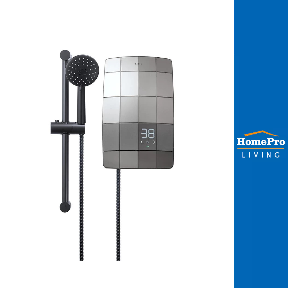 MEX เครื่องทำน้ำอุ่น CRAVE 45E (SA) 4500 วัตต์ สีเงิน จัดส่งโดย HomePro – โปรปัง
