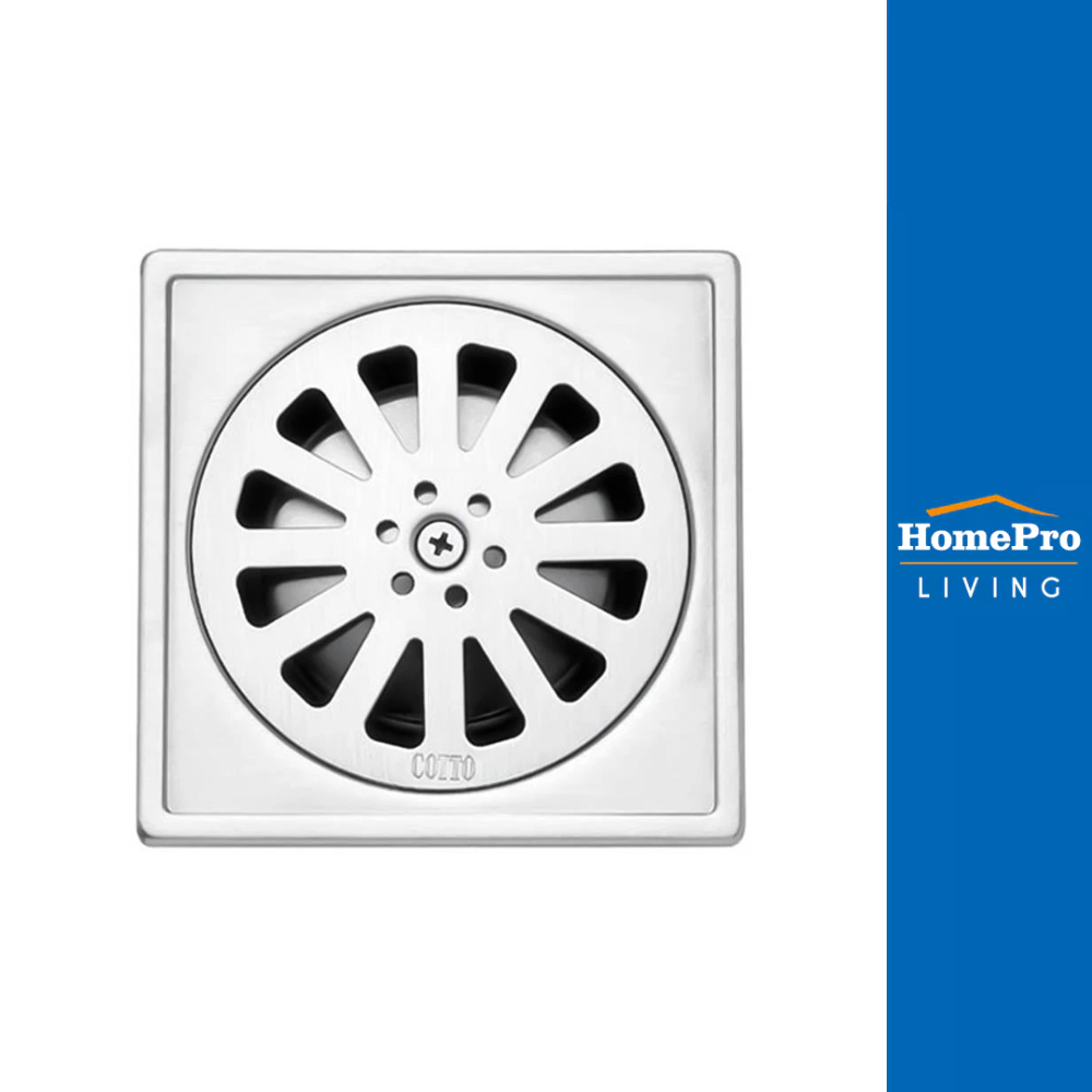 COTTO ตะแกรงกันกลิ่นเหลี่ยม CT640Z2(HM) 4 นิ้ว จัดส่งโดย HomePro