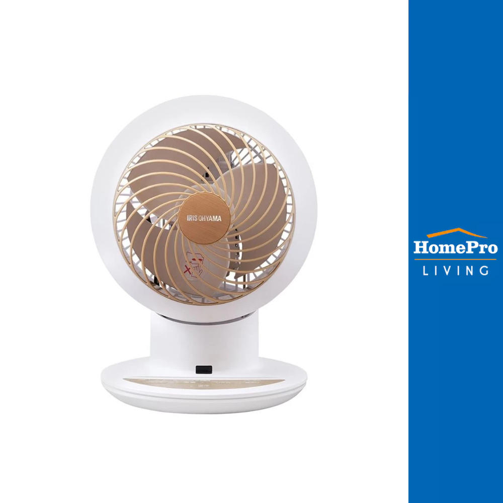 IRIS OHYAMA พัดลมตั้งโต๊ะ 6 นิ้ว  PCF-SC15T สีขาว
