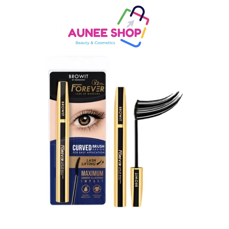 ส่งฟรี/มีไลฟ์ Browit ฟอร์เอเวอร์แลชอัพมาสคาร่า 5.5g บราวอิท #คลาสสิคแบล็ค