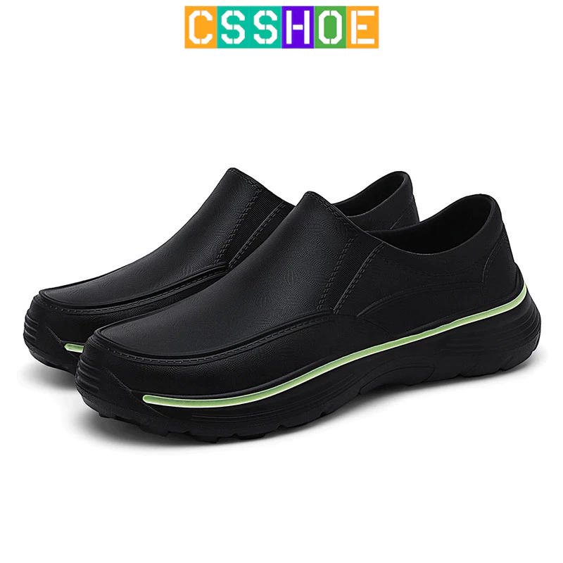 CSSHOE รองเท้าเชฟรองเท้าทำงานผู้ชาย กันลื่นกันน้ำ thumbnail 3