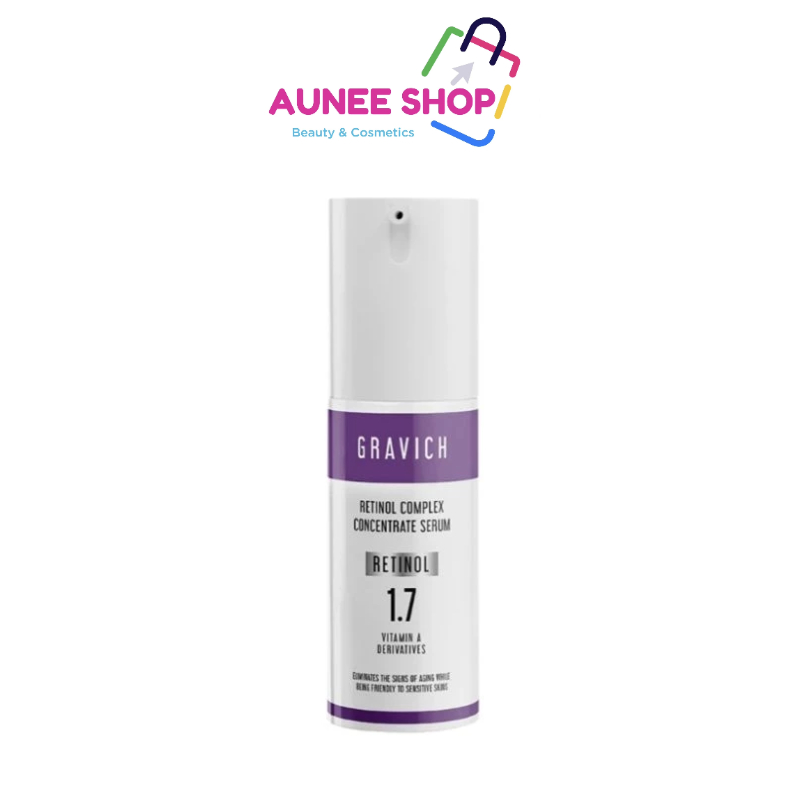 ส่งฟรี/มีไลฟ์  Gravich Retinol Complex Concentrate Serum กราวิช เรตินอล คอมเพล็ค คอนเซนเทรด เซรั่ม