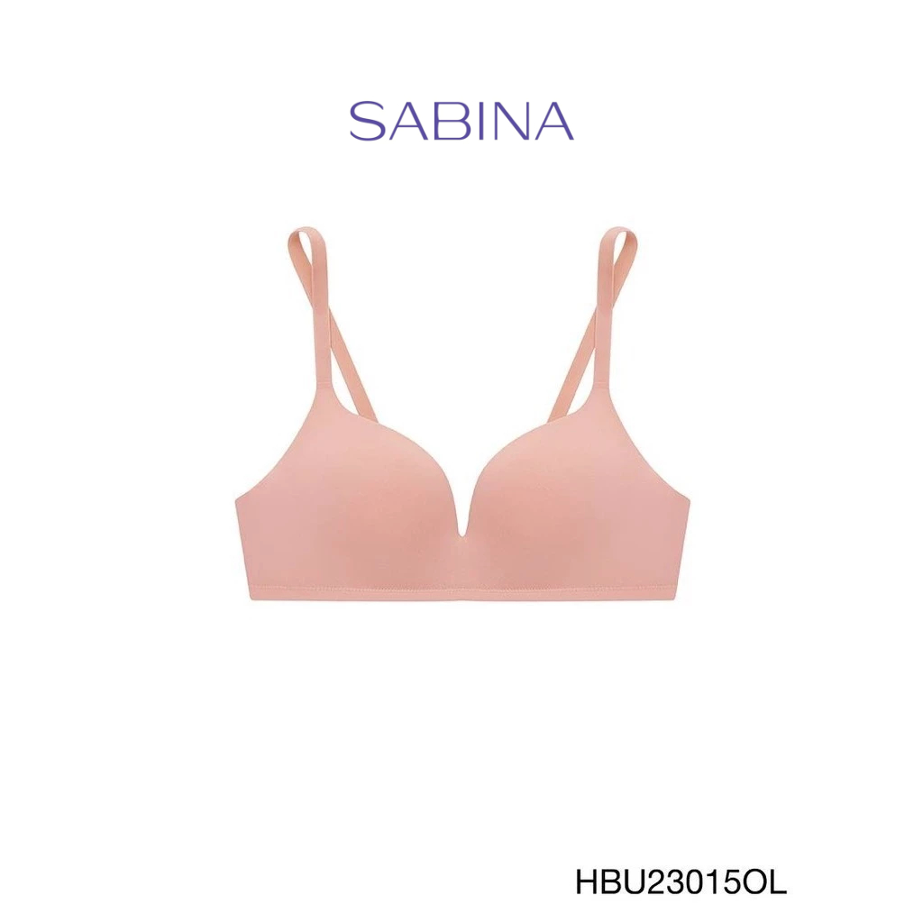 Sabina Habpy Pretty Perfect Level 1 เสื้อชั้นใน  ไร้โครง รหัส HBU23015OL – สีส้มอ่อน