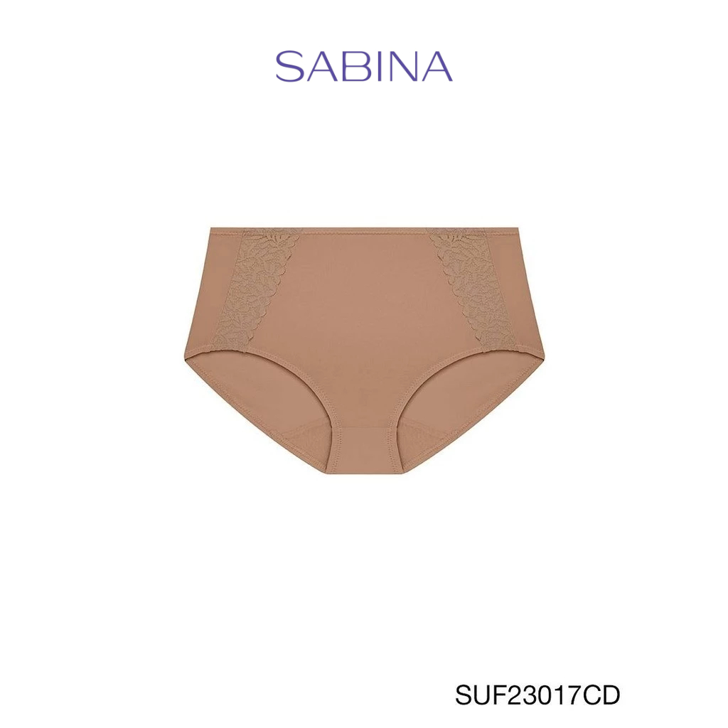 Sabina Forever Young กางเกงในทรงเอวสูงปานกลาง รหัส SUF23017CD - สีเนื้อเข้ม