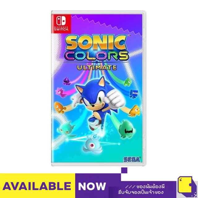 [+..••] NSW SONIC COLORS ULTIMATE (เกมส์ Nintendo Switch™ )