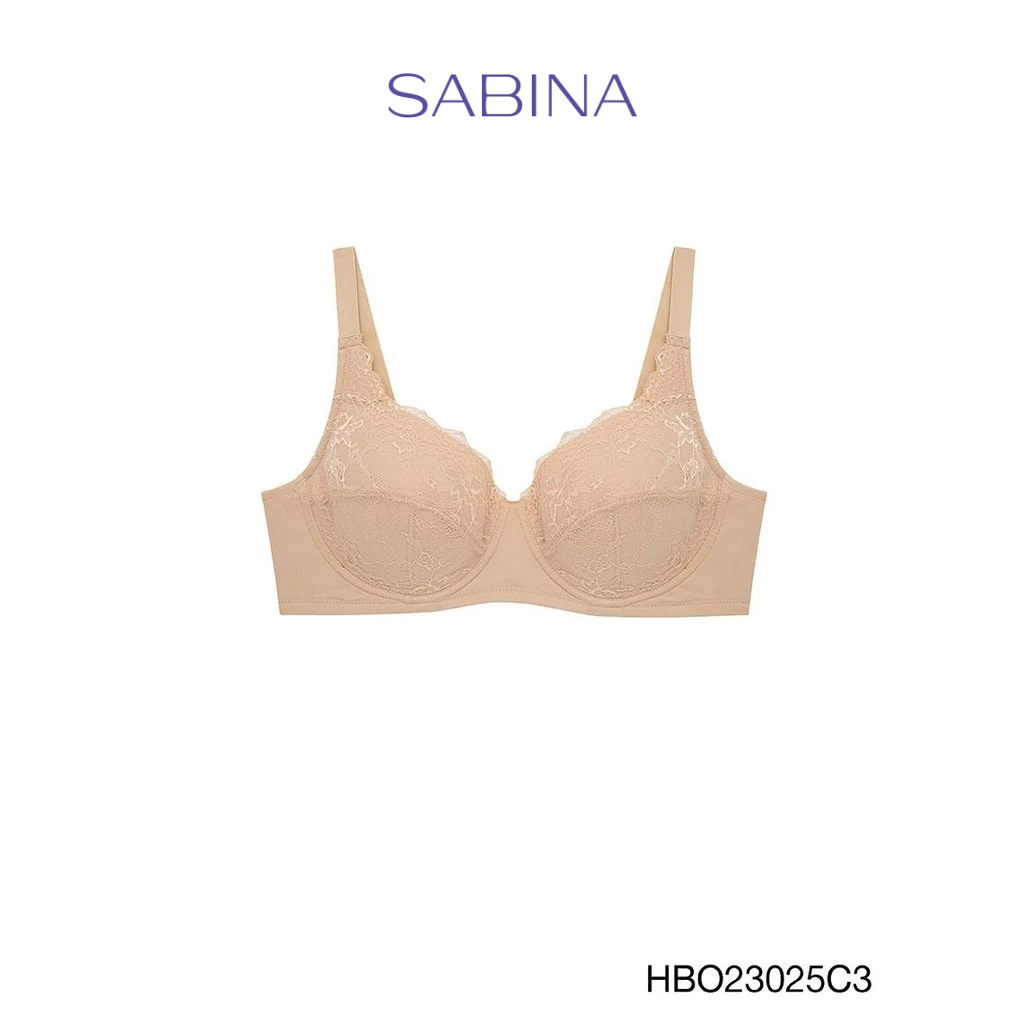 Sabina Habpy Adult Level 1 เสื้อชั้นใน มีโครง รหัส HBO23025C3 - สีเนื้อเข้ม