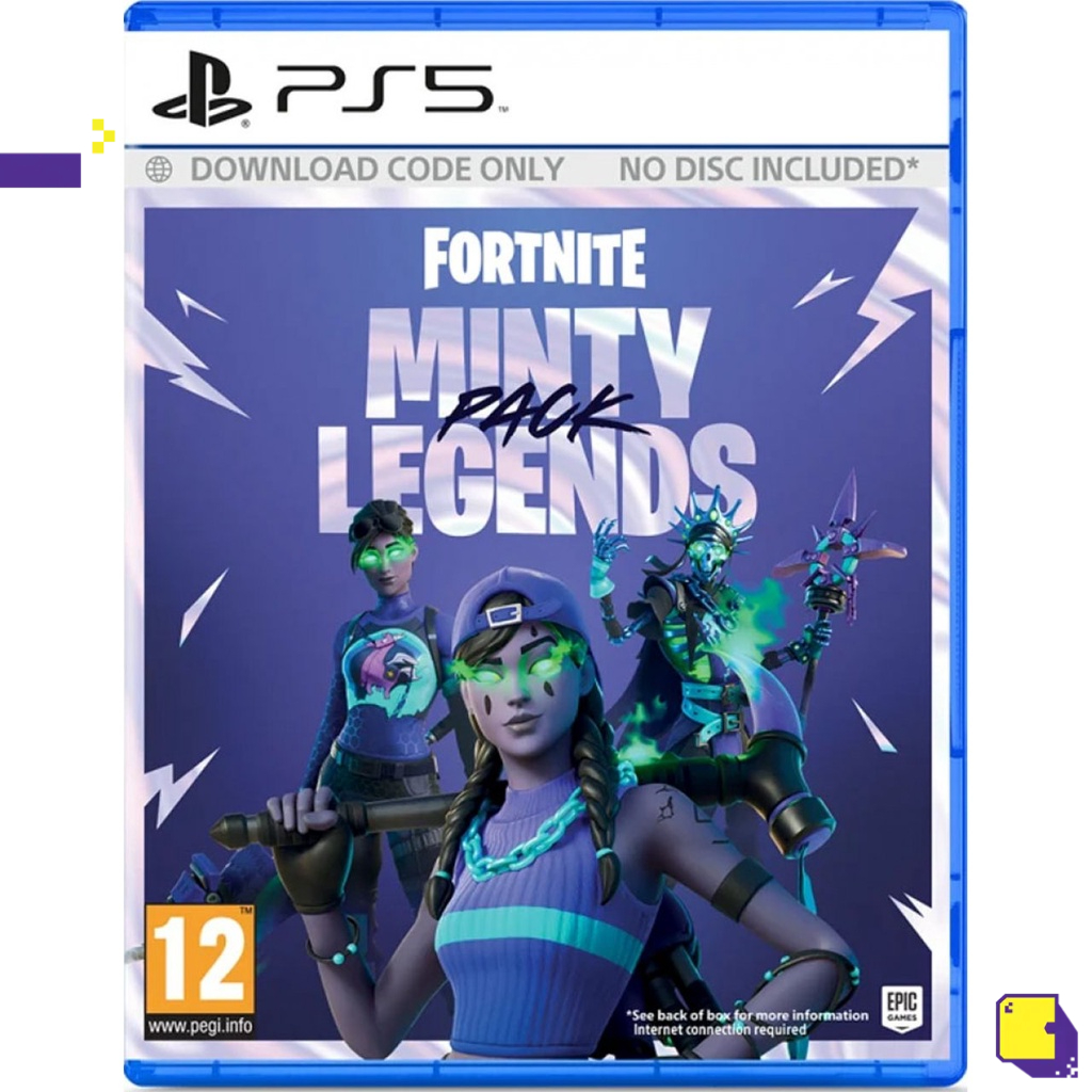 [+..••] PS4 FORTNITE: MINTY LEGENDS PACK (CODE IN A BOX) (เกมส์  PS4 Pro™ 🎮)