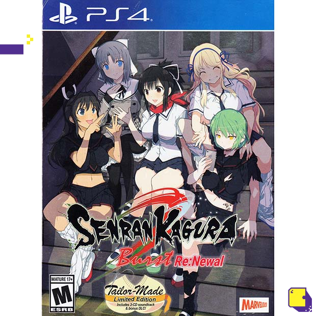 [+..••] PS4 SENRAN KAGURA BURST RE:NEWAL [TAILOR-MADE EDITION] (เกม PlayStation 4™🎮)