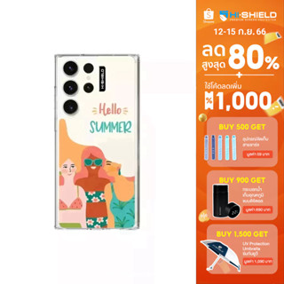 [S23ultra][S22ultra] HI-SHIELD Stylish เคสใสกันกระแทก Samsung S23ultra รุ่น Summer1