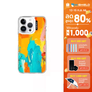 HI-SHIELD Stylish เคสใสกันกระแทก iPhone รุ่น Paint1 [เคส iPhone14][เคส iPhone13]