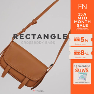 ETC RECTANGLE Crossbody bag กระเป๋าสะพายข้าง กระเป๋าหนัง กระเป๋าถือ