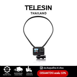 TELESIN  Neck Camera Holder Mount Stand Bracket สำหรับGOPROทุกรุ่น,DJI Action4/3,Smartphone