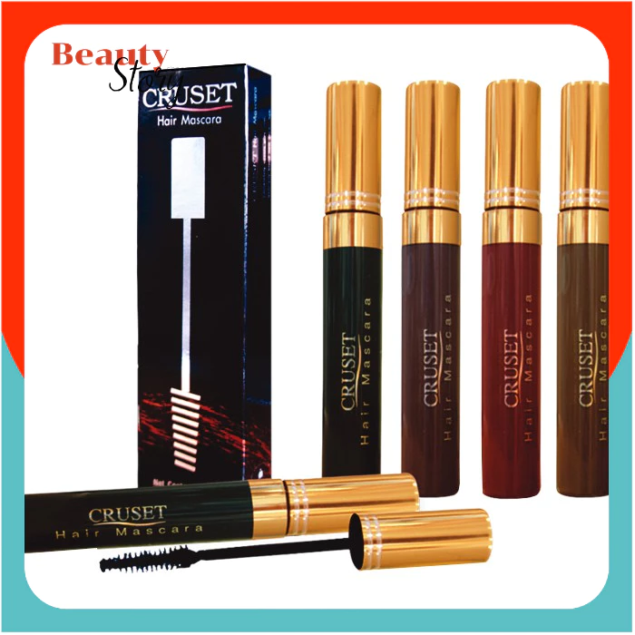💂ครูเซ็ท มาสคาร่า ปิดผมขาว Cruset Mascara 20ml แต่ง สีผม ใช้ป้าย ผมหงอก โดยไม่ต้อง ย้อมผม ใช้ง่าย พกพาสะดวก แห้งเร็ว