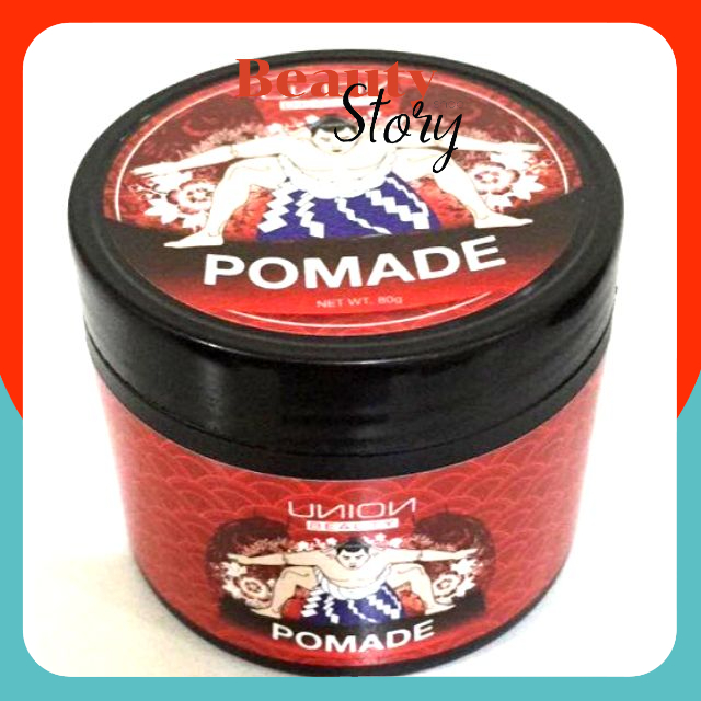 ยูเนี่ยน บิวตี้ union pomade จัดแต่งทรงผม เส้นผมอยู่ทรงได้นาน โพเมด (กระปุกซูโม่ แดงดำ) สามารถปรับแต่งได้ ตลอดทั้งวัน